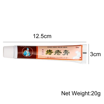 20 g Čínské Bylinné Hemoroidy Mast Účinná Léčba Krém Vnitřních Hemoroidů Hemeroidy Vnější Anální Trhliny Úlevu od Bolesti