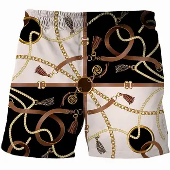 2021 Nové Módní Květiny Muži Beach Kalhoty rychleschnoucí Plavky Plavání Fitness tepláky Vtipné 3D Tištěné Šortky Muži oblečení