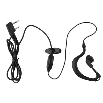NOVÉ 2 Pin Mic Headset Sluchátka Ušní Háček Sluchátka pro Rádio Baofeng UV 5R 888s