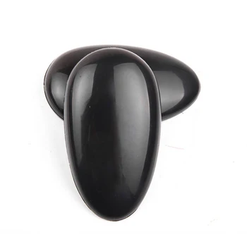 5 Párů Černé Plastové Ucho Kryt Pro Holičství Salon Kadeřnický Profesionální Chrániče sluchu Vlasy Vodotěsné Barvení Z7P3