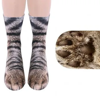 Bavlněné Leopard Tiger Bavlněné Ponožky Pro Ženy, Legrační Zvířecí Kawaii Ponožky Harajuku Roztomilý Ležérní Móda High Kotník Ponožky Muži Ženy