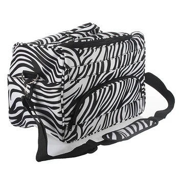 Kadeřnické Zebra Taška Cestovní Pouzdro Taška Velká Kapacita Pro Vlasový Styling Dodávky Salon Nástroje, Příslušenství