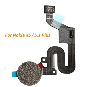 Originální Snímač Otisků prstů Flex Kabel Pro Nokia X5 TA-1109 Tlačítko Zpět snímačem Otisků prstů Flex Pro Nokia 5.1 Plus