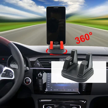 360 Stupňů Otočit Auto Držák Telefonu stát Dashboard Lepení Univerzální auto telefon Stojan Držák Pro Mobilní Telefon, mobil
