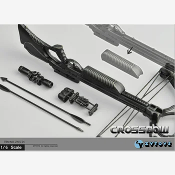1/6 Měřítku longbow hračky Plastové Šipky Walking Dead Daryl zbraň model, Pohyblivé Panenky, Příslušenství Kolekce Model
