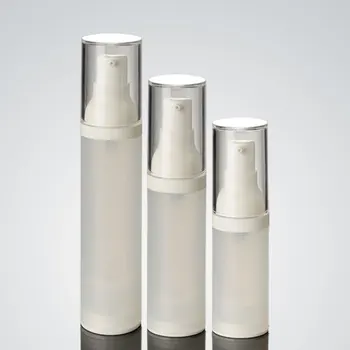100ks 15ML Polevou korejské vakuové tlakové láhve , 15ml plastové kosmetické airless lahvička ,body, plnění do lahví malé vakuové láhve