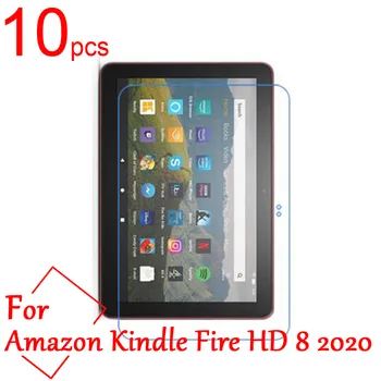10pcs/lot Ultra Čirý/Matný/Nano anti-Exploze LCD Screen Protector Film Kryt Pro Amazon Kindle Fire HD 8 8.0 2020 Tablet Filmu