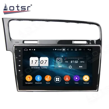 128 G Carplay Obrazovka Multimediální Stereo Android Player Pro VW Golf 7 2013 GPS Navigace Audio Rádio Přijímač hlavní Jednotky