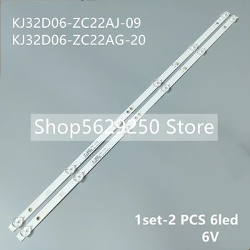 1kit-2ks nové LED Backlightr pás pro KJ32D06-ZC22AJ-09 light bar KJ32D06-ZC22AG-20