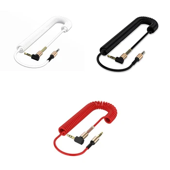 1ks 3Colors 1.8 M 3,5 mm Audio Kabel 3,5 Jack Samec Na mužskou Kabel Aux Sluchátka Kód pro Auto Xiaomi Redmi 5 Plus Oneplus LG Samsung