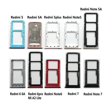 1ks Nové Sim Karty Zásobník Držák Slot Adaptér Díly Pro Xiaomi Redmi 5 5A 5plus 6 6A 6pro Mi A2Lite