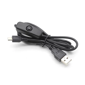 2.5 Adaptér Převodník Micro USB S Vypínačem Nabíječka Napájecí Datový Kabel, Přenosný, Nabíjecí Kabel, Mobilní Telefon Plug And Play