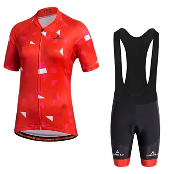 2020 MILOTO Černý cyklistický dres 20D pad šortky kolo ropa ciclismo rychlé suché pánské cyklistické Maillot Culotte