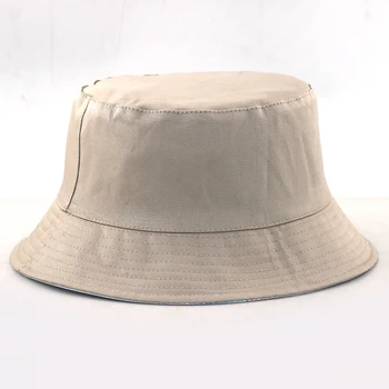 2020 módní kožené rybářská čepice značky ležérní bucket Hat nové rybářské klobouky pro muže, ženy, Hip hop ležérní čepice pro cestování