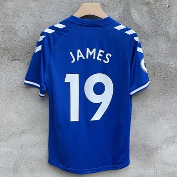 2021 EvertonES Dresu Toffees Soupravy Trička James Doucoure Walcott CALVERT-LEWIN RICHARLISON DIGNE Muži Camisetas T Shirt Homme