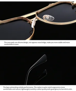2021 Módní Klasické Mach Styl Gradient Cool sluneční Brýle Muži Vintage Design Značky letectví uv400 Sluneční Brýle Oculos De Sol