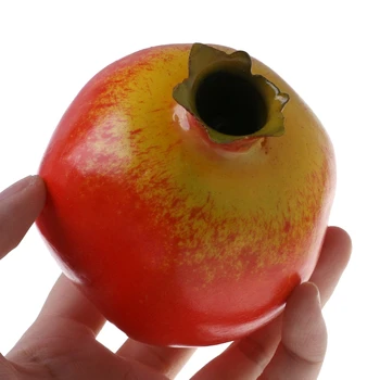 2021 Nové Realistické Simulace Umělé Granátové Jablko Falešné Ovoce Disply Domácí Party Dekor