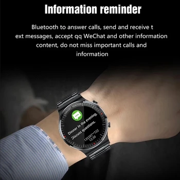 2021 Nové Volání Bluetooth watch Inteligentní watch Muži A Ženy Plně dotykový Fitness tracker, Krevní tlak, Chytrý, Hodiny, Muži, chytré hodinky