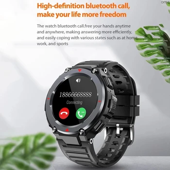 2021 Nový Sport Chytré Hodinky Muži smartwatch Pánské Full screen touch Krevní Tlak, Srdeční Frekvence Monitoru Volání Bluetooth Hudební Přehrávač