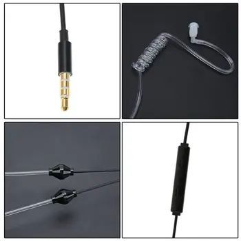 3,5 mm Konektor Vzduchové Trubice Anti Záření Sluchátka 2 Air Akustické Trubice Stereo Headset pro iPhone pro Samsung
