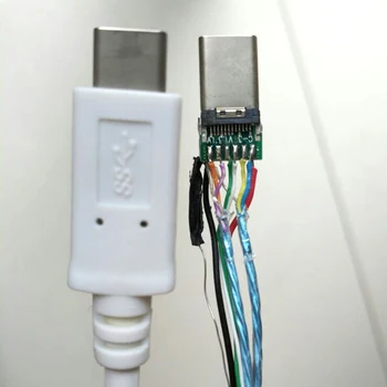 30cm Typ C samec na mužskou USB3.0 Verze Krátký Datový a Nabíjecí kabel
