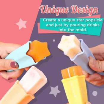 4 Barvy Sady Silikonové Ice Cream Formy Popsicle Forem DIY Domácí Dezert Mrazáku Ovocné Šťávy Ice Popsicle Výrobce Forem