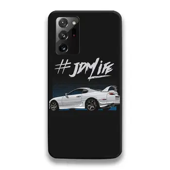 5G Pokrytí sportovní jdm auto Telefon Pouzdro Pro Samsung Galaxy Note20 ultra 7 8 9 10 Plus lite M51 M21 M31 J8 2018 Prime