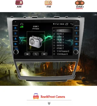 Android 10.0 6+128 G Pro Toyota Camry 40 50 2006 2007-2011 Auto Rádio Multimediální Video Přehrávač, Navigace do Auta GPS Ne 2din 2 din DVD
