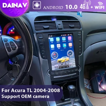 Android 10.0 Auto Rádio Stereo Pro Acura TL 2004 2005 2006 2007 2008 GPS Navigace video multimediální přehrávač plně dotykové 2din