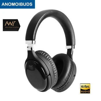 Anomoibuds ANC Sluchátka Bluetooth, Aktivní potlačení Šumu Bezdrátová připojení Drátových Sluchátek S Mikrofonem Sluchátka Hluboké Basy hi-fi Zvuk