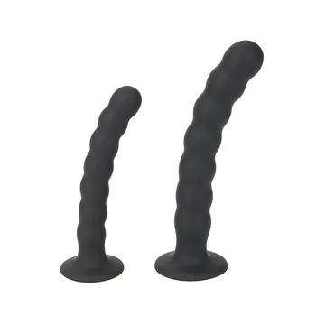Anální Plug Prostaty Masér Sex, Produkty Vaginální Stimulátor S Silné Přísavky Silikonový Perličkový Vibrátor Sex Hračky pro Muže a Ženy
