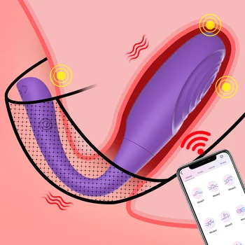Bezdrátové Bluetooth Pro Ženy APP Remote dálkové Ovládání Vibrátor G spot Masáž, Vibrátor Ženské Kouzlo Vibrační Vajíčko, Sex Hračky