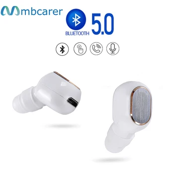 Bluetooth 5.0 Sluchátka Bezdrátová Sluchátka Sportovní Sluchátka Mini Sluchátka pro iPhone V Ucho Stereo Sluchátka S Mic pro Xiaomi