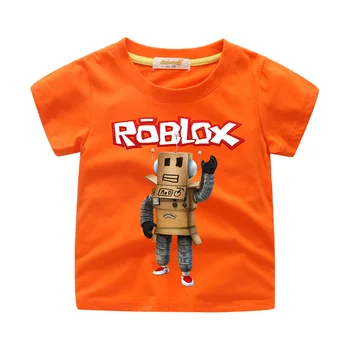 Boy nově Příchozí Kreslený Roblox Hra T-shirt Dívky, 3D Tisk Tričko Topy Oblečení Pro Děti Oblečení Děti T Košile Kostým WJ088