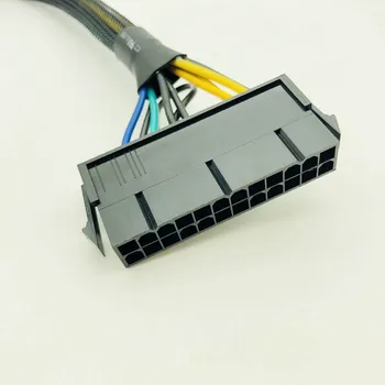 BTBcoin Počítačové Kabely ATX 24Pin 10Pin Napájecí Kabel Kabel 10pin Kabel Adaptéru 24p, aby 10p 30cm Obklopují Net pro Lenovo Počítač