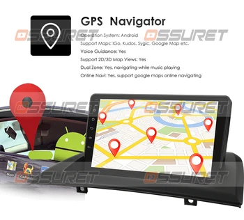 CarPlay autoradio Android Auto Dvd Přehrávač PRO BMW X3 E83 2004-2012 Rádio Multimediální Buit v DPS AUTO GPS NAVIGACE wifi 4g