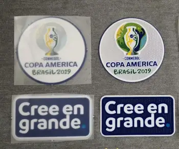 Copa america brasil 2019 Patch Conmebol Fotbal Patch Přenos Tepla Odznak