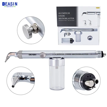 DEASIN 2v1 Zubní Oxid hlinitý Mikro blaster/Zubní oxidu Hlinitého Vzduchu Oděru Leštička Microetcher Pískování S Vodou Sprej