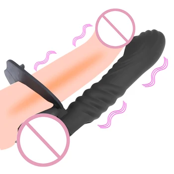 Dildo Butt Plug Vibrátor Sexuální Hračky Pro Páry, Vagina Plug Popruh Na Péro, Penis, Dvojitá Penetrace, Anální Plug