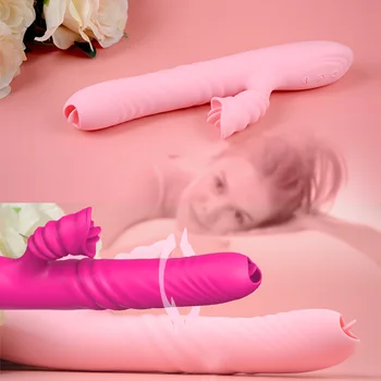 Dildo Vibrátor Sexuální Hračky pro Ženy, Klitoris Stimulátor Silikonové G Spot Soft Ženské Pochvy, Masér Masturbant Produkty pro Dospělé