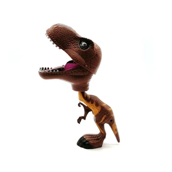 Dinosauří Figurky Toy Teleskopické Jarní Manipulátor Klip Kousat Ruku Dinosaurus Žert Interakce Rodič-dítě Hračky Pro Děti Dárky