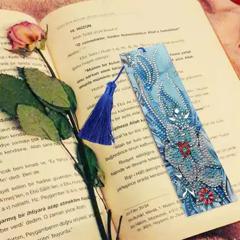 DIY Butterfly Květiny Speciální Diamantový Malování Notebook Záložka A5 Skicák Notebook DIY Drahokamu Řemeslo Dárek