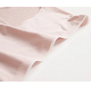 Dreamlikelin Ženy Ice Hedvábí Bezešvé Prádlo z Jednoho kusu se Střední pasu Antibakteriální Bavlna Rozkroku Prodyšné Měkké Kalhotky pro Ženy