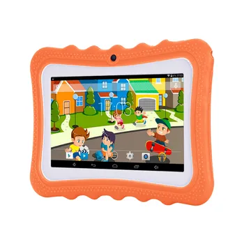 Děti Tablet PC 7 Palcový Android 8.0 Quad Core 4GB ROM, 1GB RAM, WIFI, Dual HD Kamera, Multifunkční Puzzle Zábava Tabletu