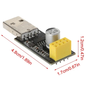 ESP-01 Programátor Adaptér USB Pro Bezdrátové Wifi ESP8266 Developent Palubě Modulu 96BA