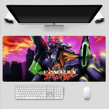 Evangelion Anime Gumové Počítače PC Herní podložka pod myš Stolek Chránit Hru Úřad Práce Mouse Mat podložka X XL protiskluzový Laptop Polštář