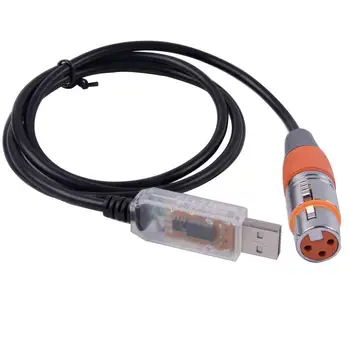 FTDI Dmx Ovládání USB RS485 XLR DMX512 Osvětlení Pódia Zařízení Kabel