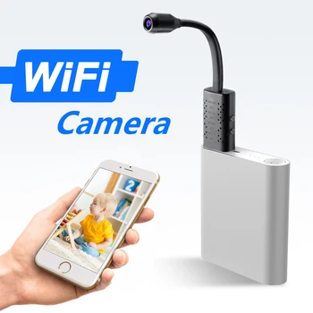 Full 1080P Mini Kamera WiFi Bezpečnostní Kamery Vnitřní Home Security USB 2MP Bezdrátové IP Kamery Přenosné Dálkové Ovládání
