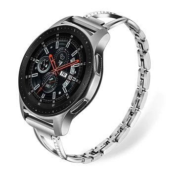 Galaxy hodinek 46mm band pro Samsung gear S3 Hranice/classic huawei watch gt popruh 22mm kovový náramek Snadno rozebrat