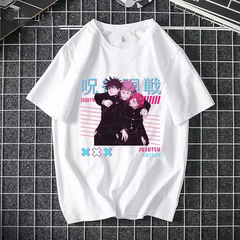 Harajuku Gojo Satoru trička ženy Anime Jujutsu Kaisen T-Shirt Žena Topy Japonsko tričko ženy trička Graunge T-Shirt
